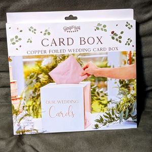 Bridal or special event card box
